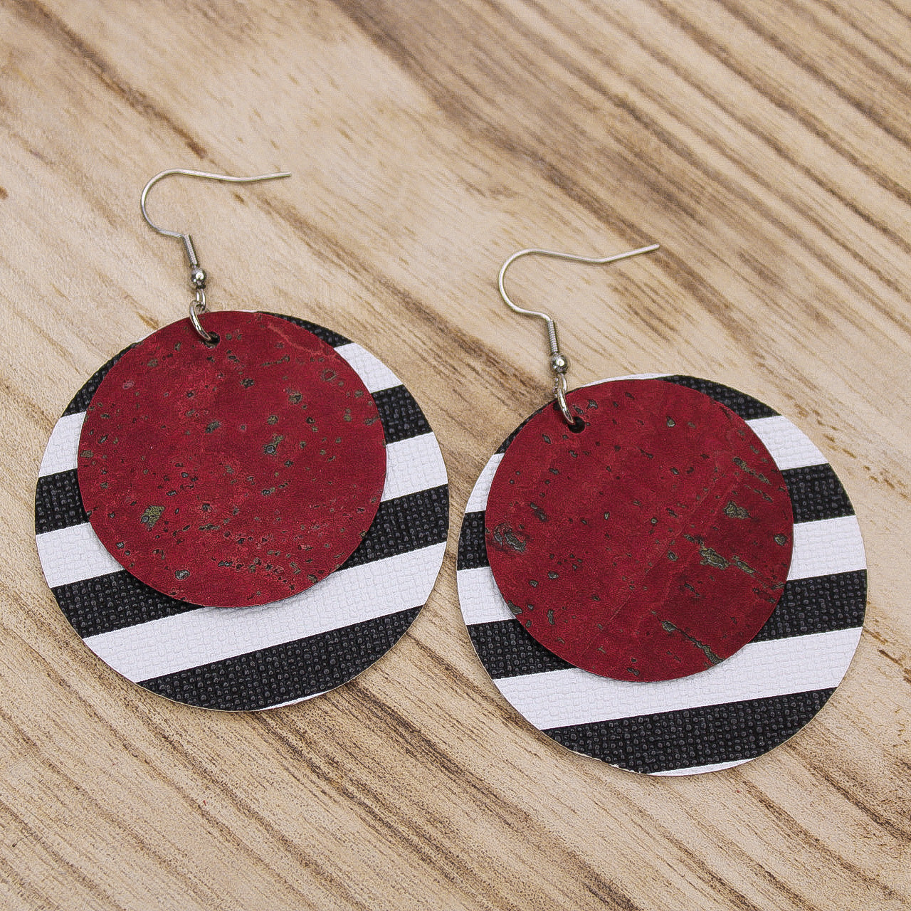 Crimson Dangles LS