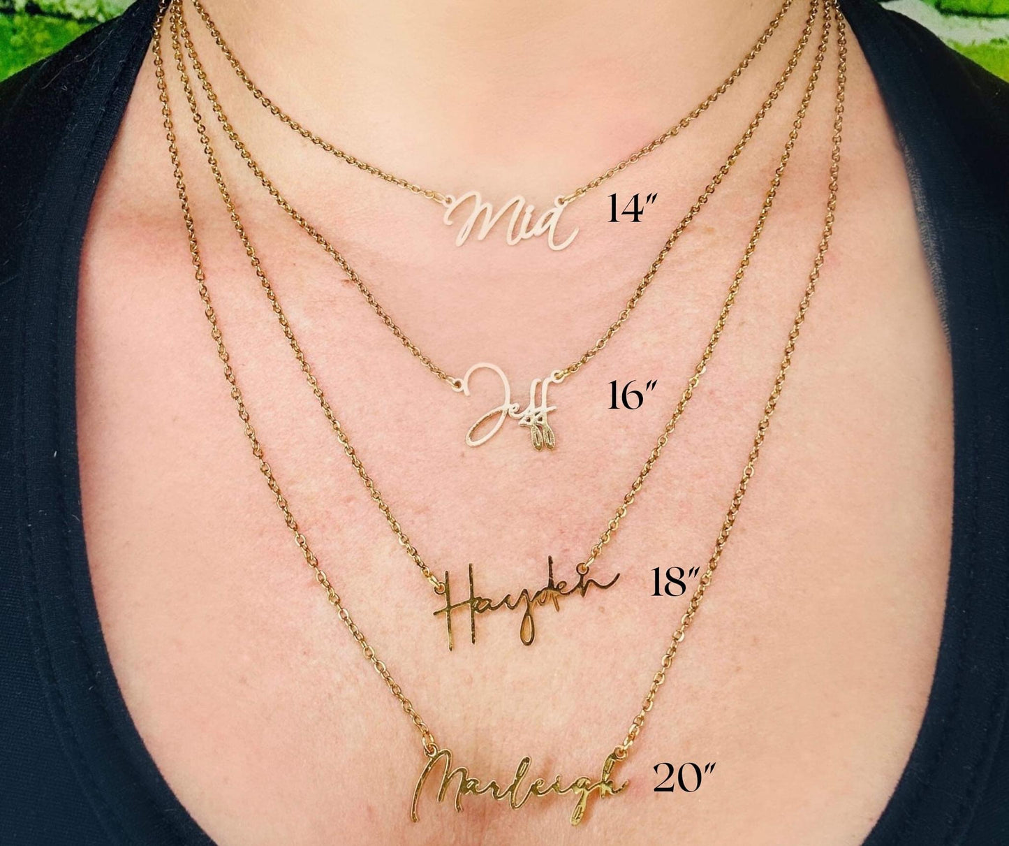 Customizable Name Necklace