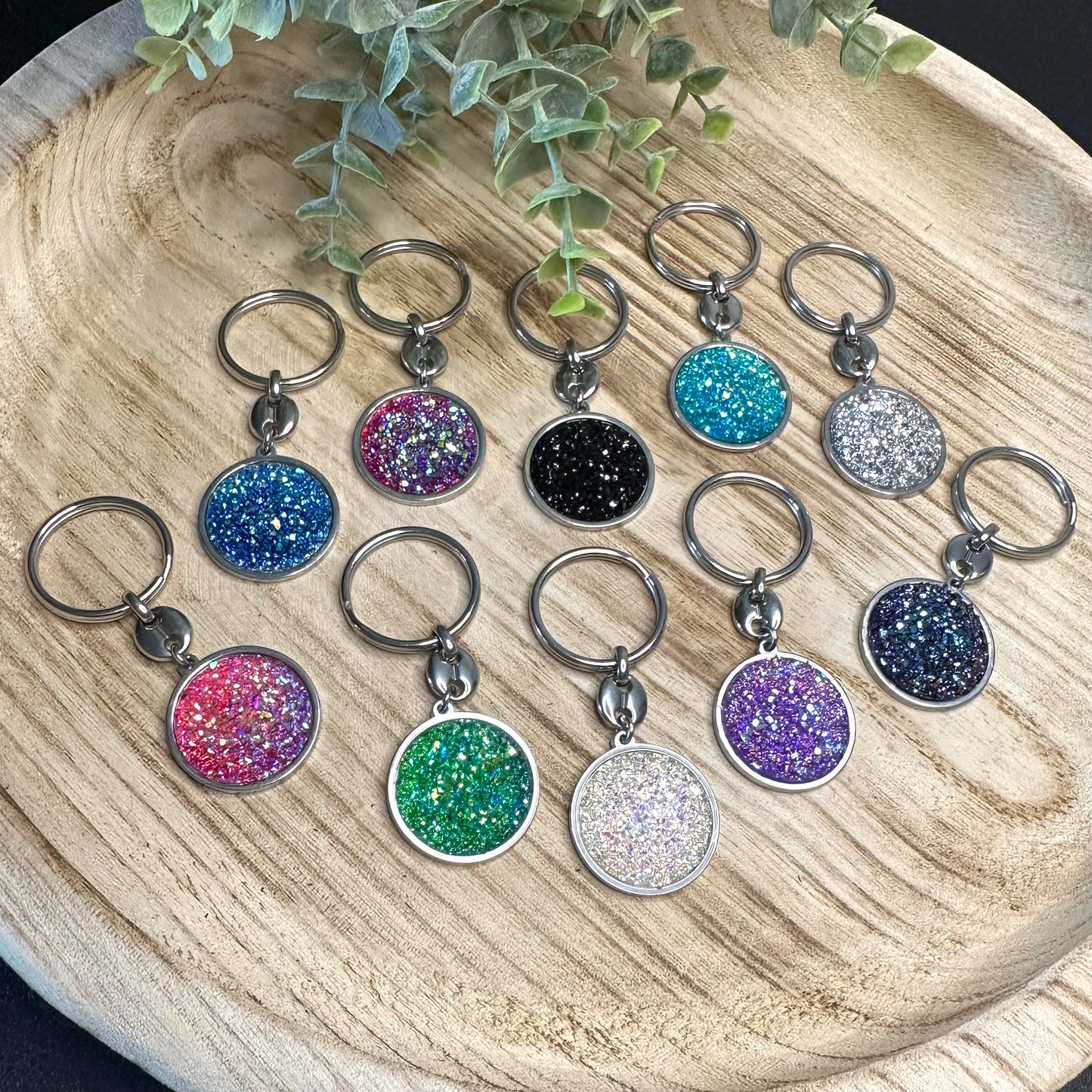 Druzy Keychain LS