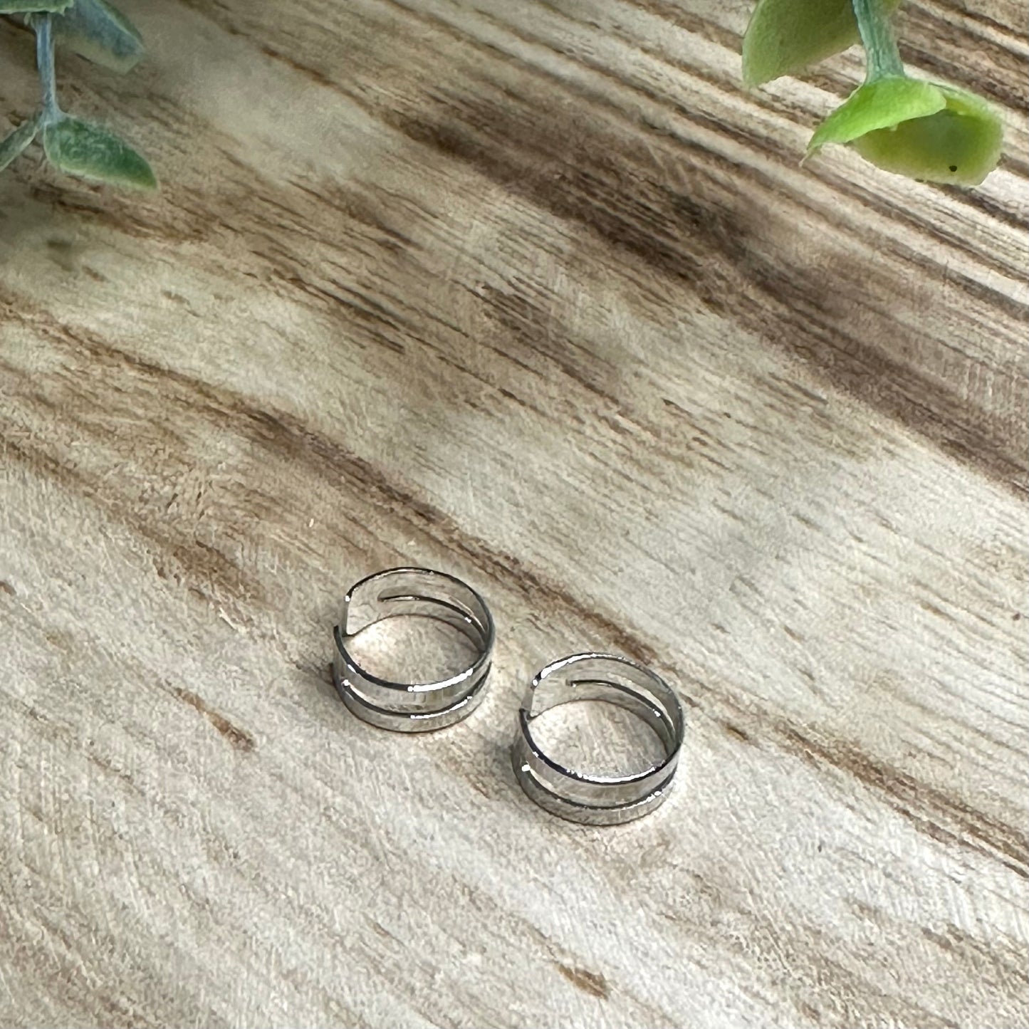 Silver Cuffs LS