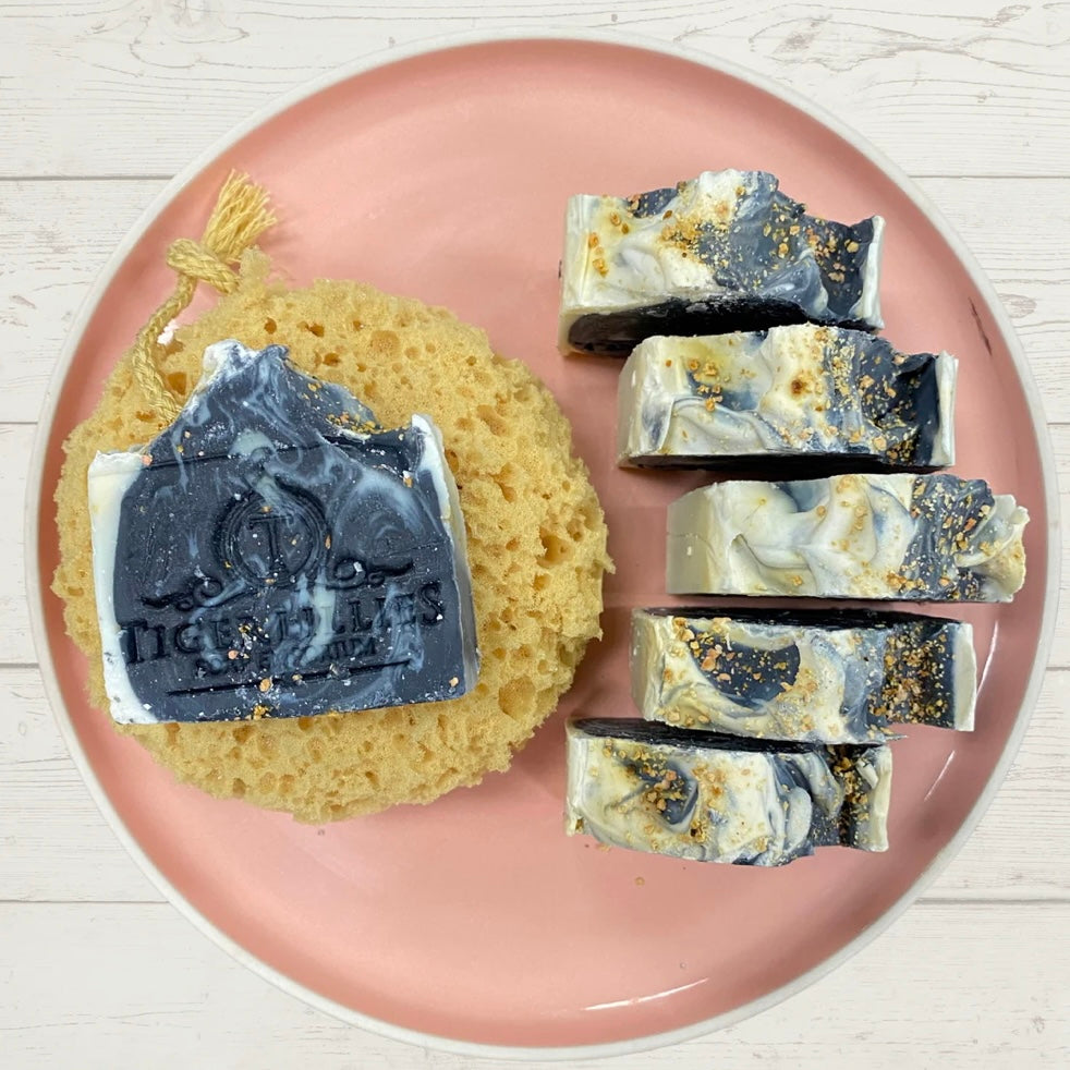 Citrus Charcoal Soap Bars