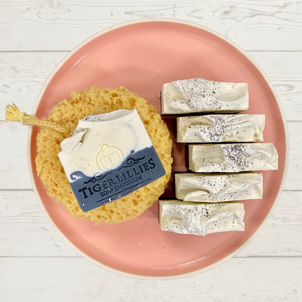 Peppermint Charcoal Soap Bars
