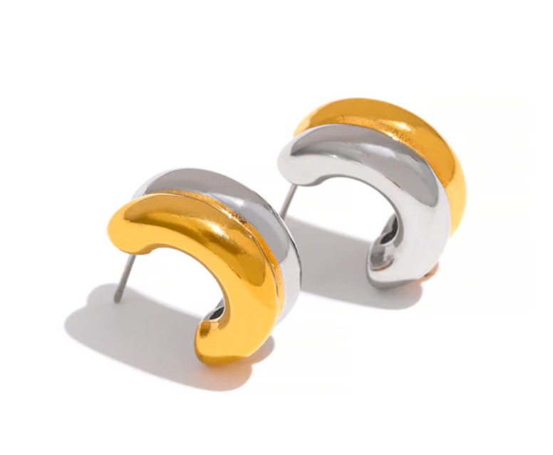 MC Hoop Minimalist Earrings