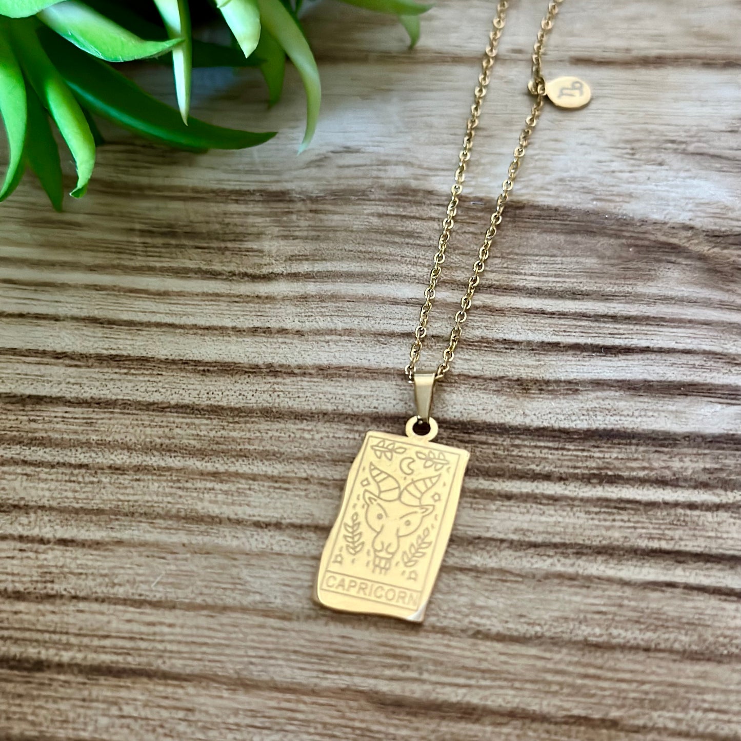 Gold Astrology Necklaces LS