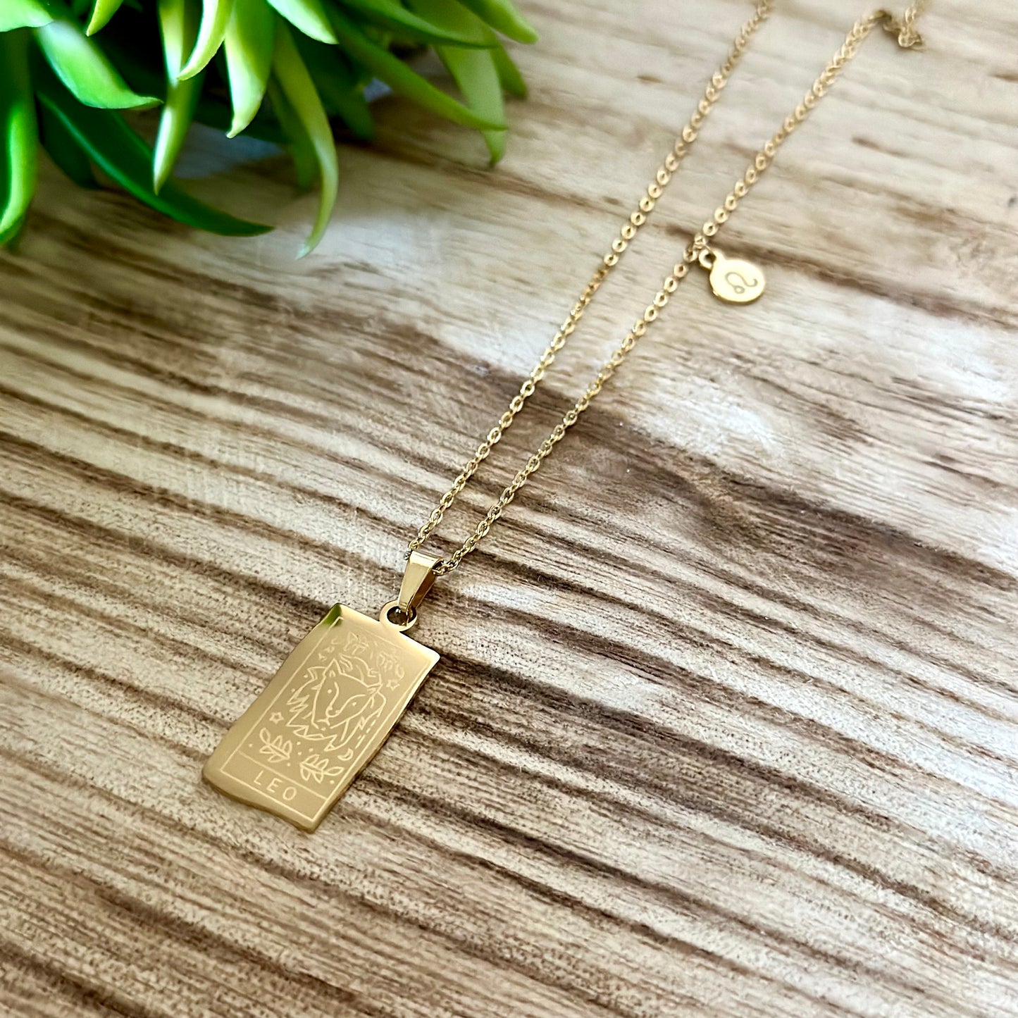 Gold Astrology Necklaces