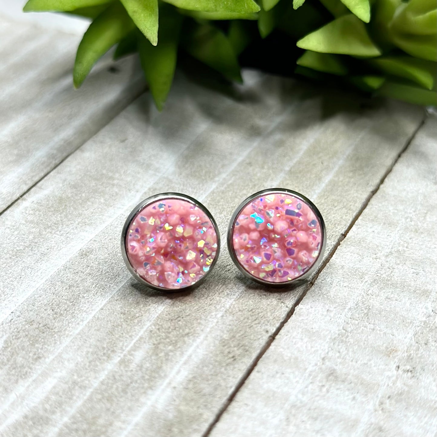 Baby Pink Studs