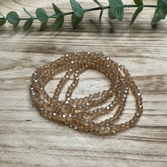 Champagne Stretchy Bracelets