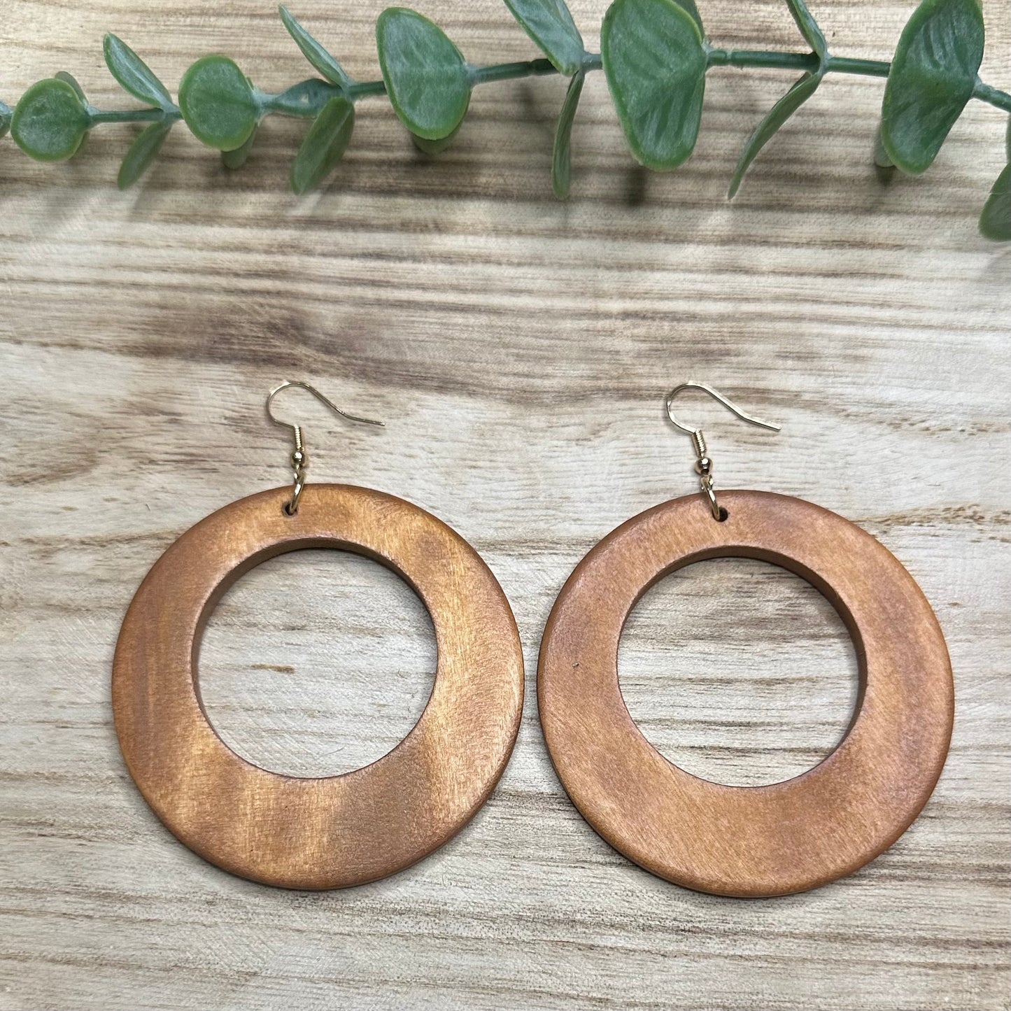 Large Wood Hoops