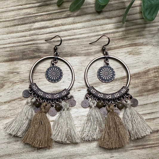 Boho Neutral Tassels