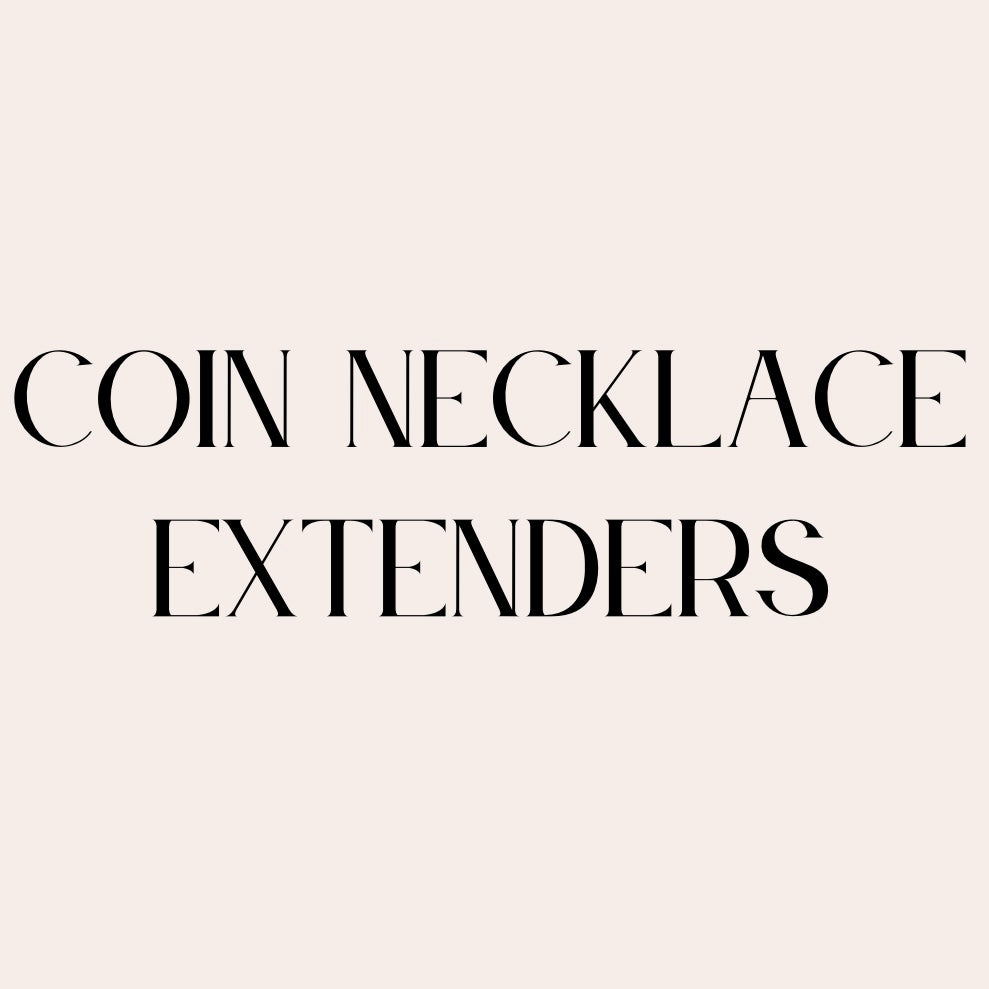 Coin Necklace Extenders